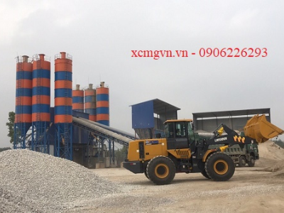 Bàn giao xe xúc lật XCMG LW500KN gầu 3,5 khối  5 tấn cho trạm trộn bê tông lớn nhất Bắc Giang
