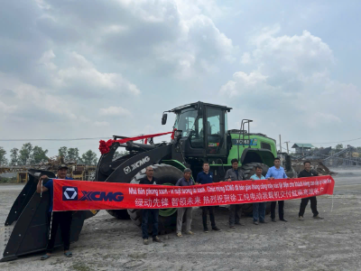 Doanh số khủng 2 tháng đầu năm 2026 XCMG Việt Nam